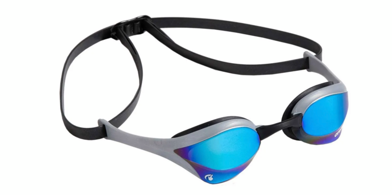 ARENA COBRA ULTRA SWIPE 鏡面比賽用泳鏡 (灰藍色)