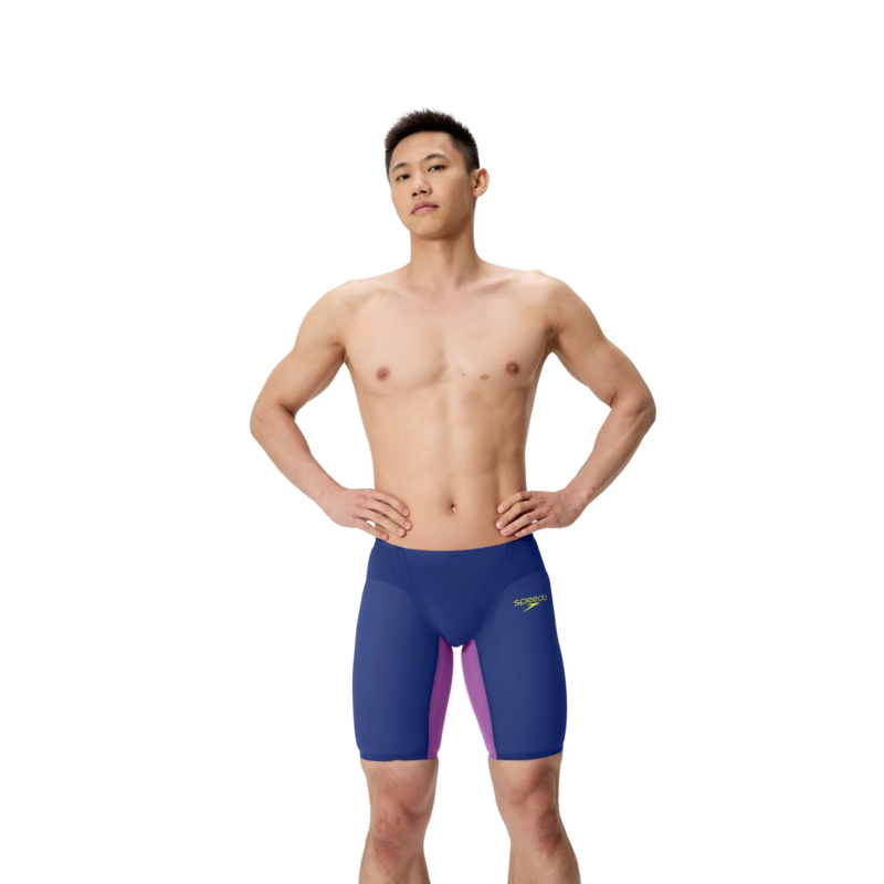 FASTSKIN LZR PURE VALOR 2.0 男子競賽級及膝泳褲 紫藍色  Navy_Purple