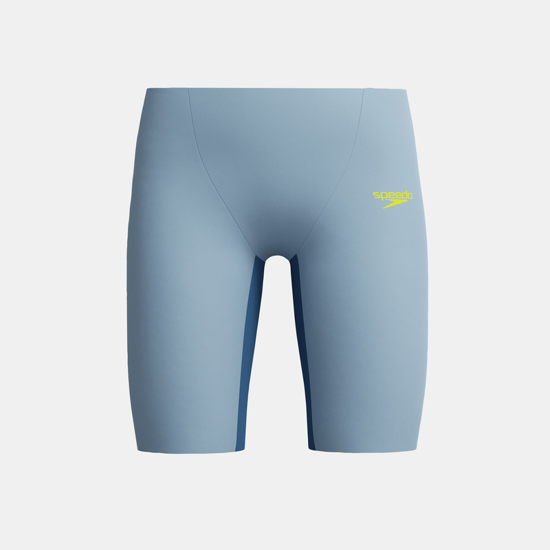 Speedo Fastskin Endurance+ Max小童 (6-14 歲) 入門級高腰及膝泳褲  賽褲– grey blue